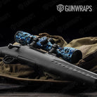 Digital Baby Blue Camo Scope Gear Skin Vinyl Wrap