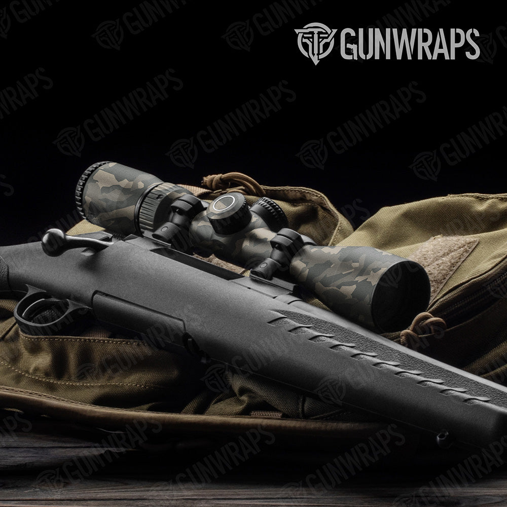 Erratic Army Camo Scope Gear Skin Vinyl Wrap