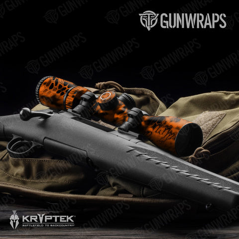Orange Scope Gear Skin Vinyl Wraps