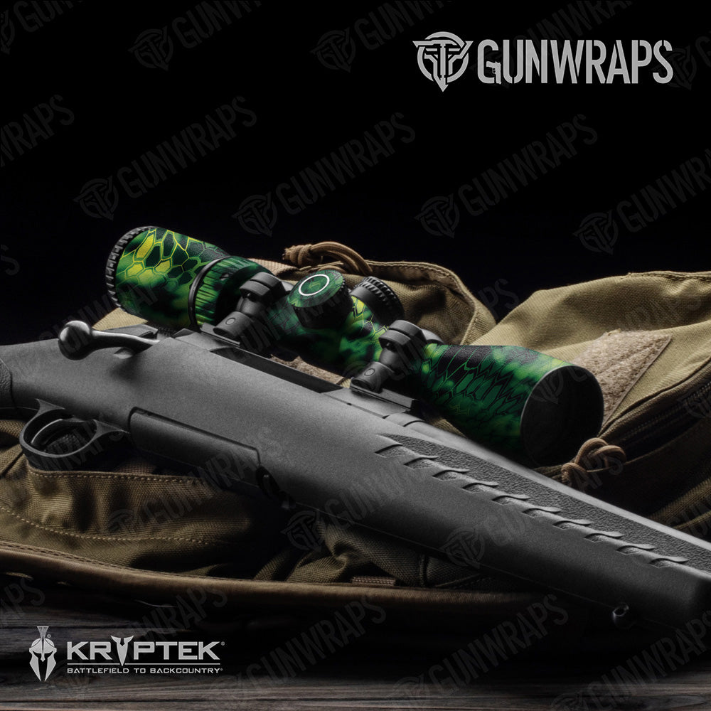 Scope Kryptek Toxic Waste Camo Gear Skin Vinyl Wrap