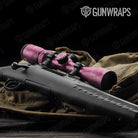 Ragged Elite Pink Camo Scope Gear Skin Vinyl Wrap