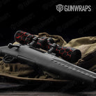 Vivid Hex Red Scope Gear Skin Vinyl Wrap