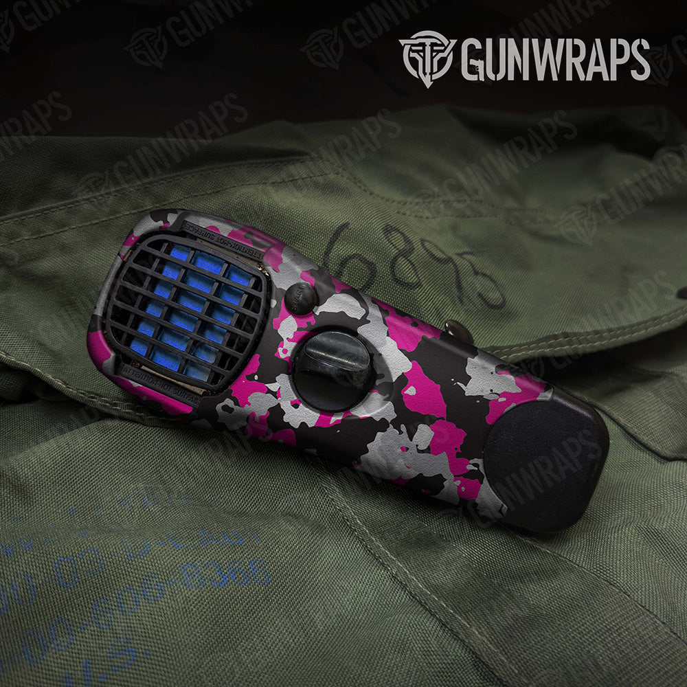 Cumulus Magenta Tiger Camo Thermacell Gear Skin Vinyl Wrap