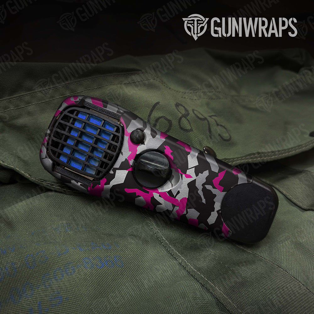 Erratic Magenta Tiger Camo Thermacell Gear Skin Vinyl Wrap