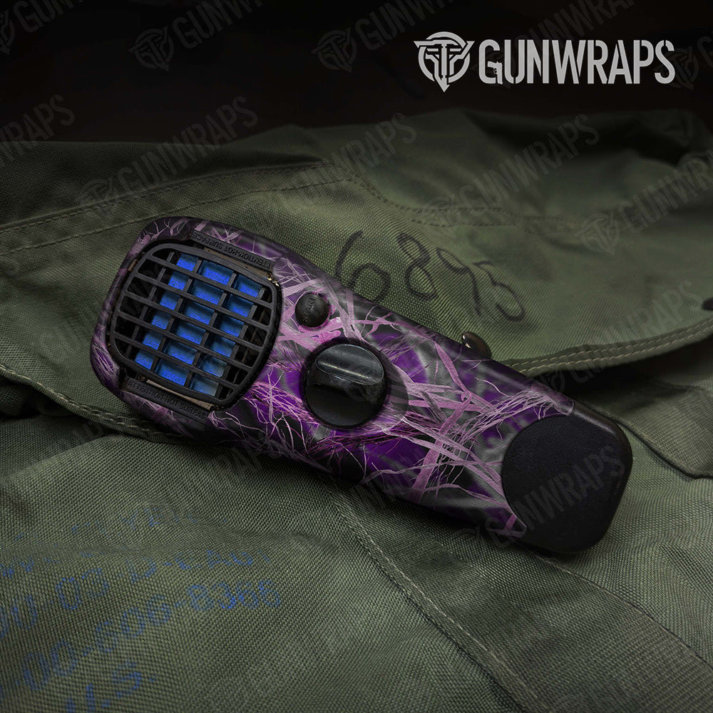 Nature Dry Grassland Pink Camo Thermacell Gear Skin Vinyl Wrap