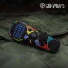 Paint Splatter Black Thermacell Gear Skin Vinyl Wrap