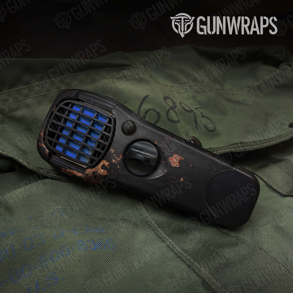 Rust 3D Black Thermacell Gear Skin Vinyl Wrap