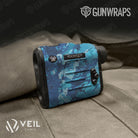 Rangefinder Veil Stoke Aqua Camo Gun Skin Vinyl Wrap
