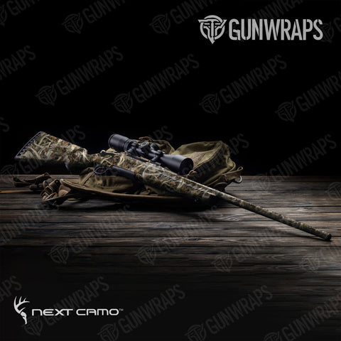 Next Camo Rifle Gun Skin Vinyl Wraps