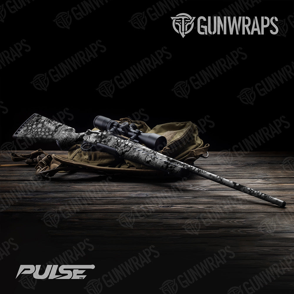 Rifle Pulse Blizzard Camo Gun Skin Vinyl Wrap