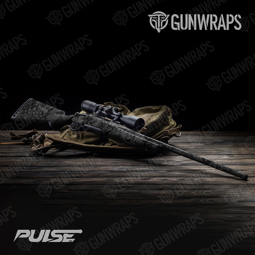 Rifle Pulse Midnight Camo Gun Skin Vinyl Wrap