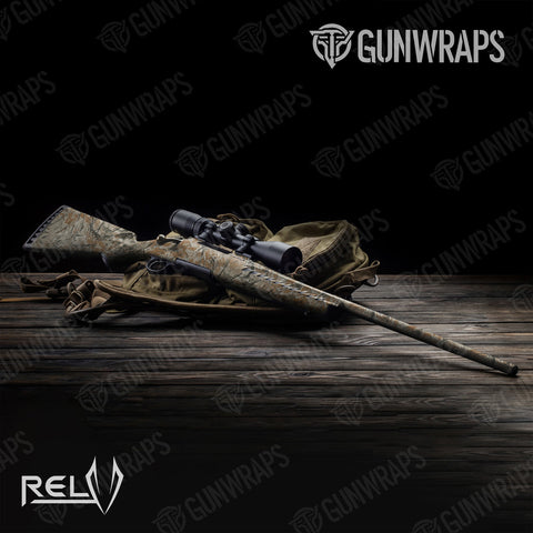 RELV Camo Rifle Gun Skin Vinyl Wraps