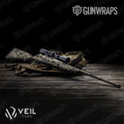 Rifle Veil Rumba Cumbred Camo Gun Skin Vinyl Wrap