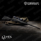 Rifle Veil Tac Black Camo Gun Skin Vinyl Wrap