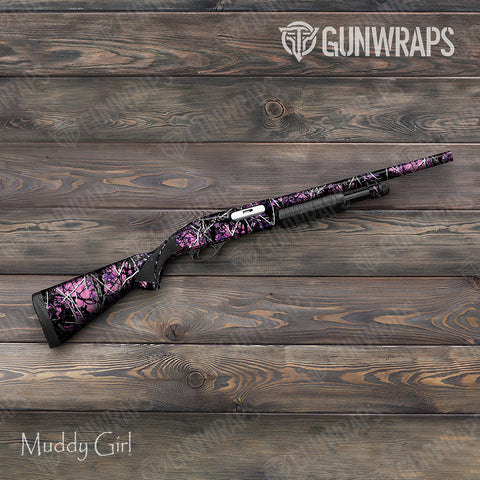 Muddy Girl Camo Shotgun Gun Skin Vinyl Wraps