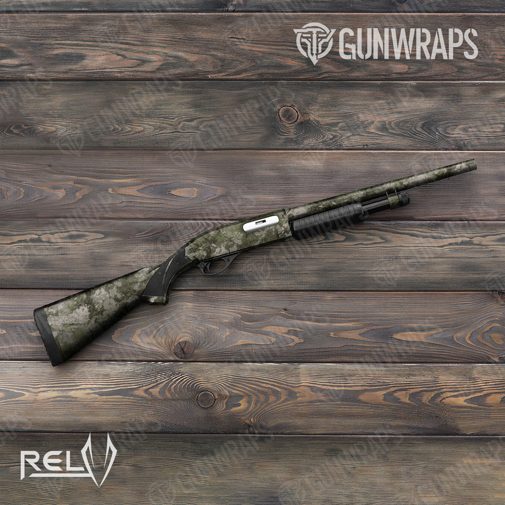 Shotgun RELV Tunnel Rat Camo Gun Skin Vinyl Wrap Film