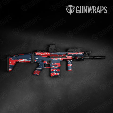 Shredded Tactical Gun Skin Vinyl Wraps