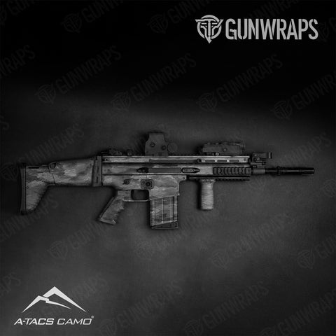 Grey Tactical Gun Skin Vinyl Wraps