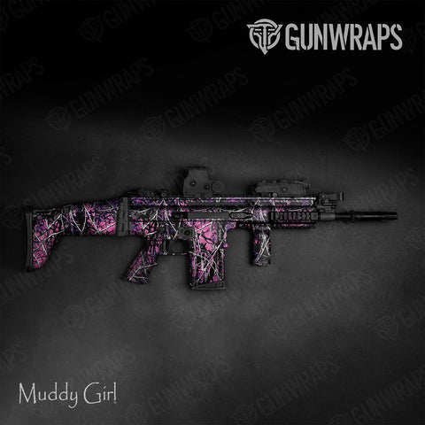 Muddy Girl Camo Tactical Gun Skin Vinyl Wraps