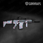 Shattered Cotton Candy Camo Tactical Gun Skin Vinyl Wrap