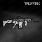 Shattered Snow Camo Tactical Gun Skin Vinyl Wrap