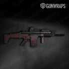 Vivid Hex Red Tactical Gun Skin Vinyl Wrap