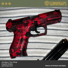 Pistol & Revolver Kryptek Diablo Camo Gun Skin Vinyl Wrap