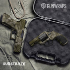 Pistol & Revolver Substrate Sierra Camo Gun Skin Vinyl Wrap Film