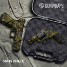Pistol & Revolver Substrate Savannah Stalker Camo Gun Skin Vinyl Wrap Film