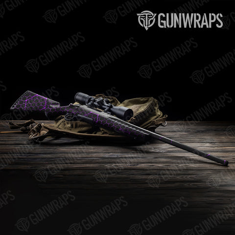 Purple Rifle Gun Skin Vinyl Wraps