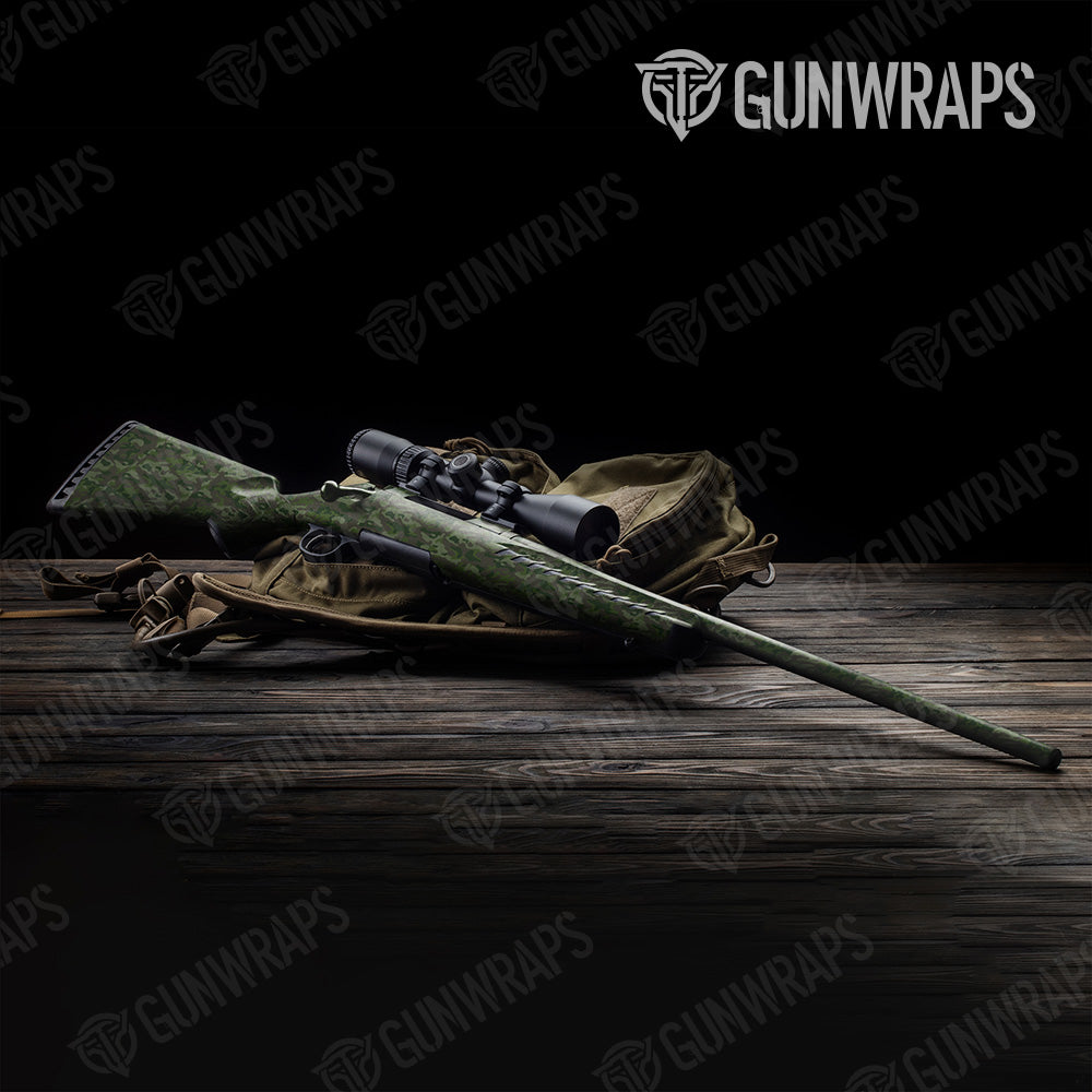 Classic Army Dark Green Camo Rifle Gun Skin Vinyl Wrap