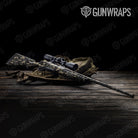 Erratic Militant Charcoal Camo Rifle Gun Skin Vinyl Wrap