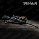 Hex DNA Midnight Frost Rifle Gun Skin Vinyl Wrap