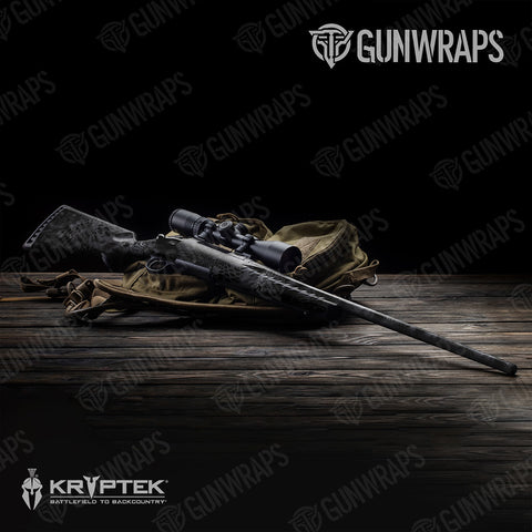 Black Rifle Gun Skin Vinyl Wraps