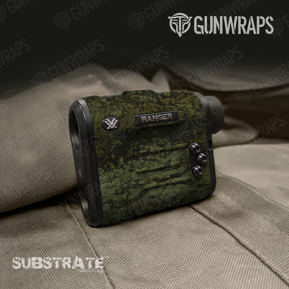 Rangefinder Substrate Shadowbark Camo Gear Skin Vinyl Wrap Film