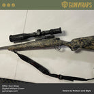 Rifle Digital Militant Green Camo Gun Skin Vinyl Wrap