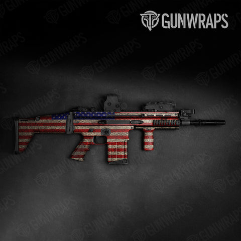 Patriotic Tactical Gun Skin Vinyl Wraps