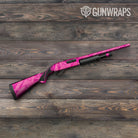 Sharp Elite Magenta Camo Shotgun Gun Skin Vinyl Wrap