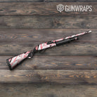 Sharp Pink Camo Shotgun Gun Skin Vinyl Wrap