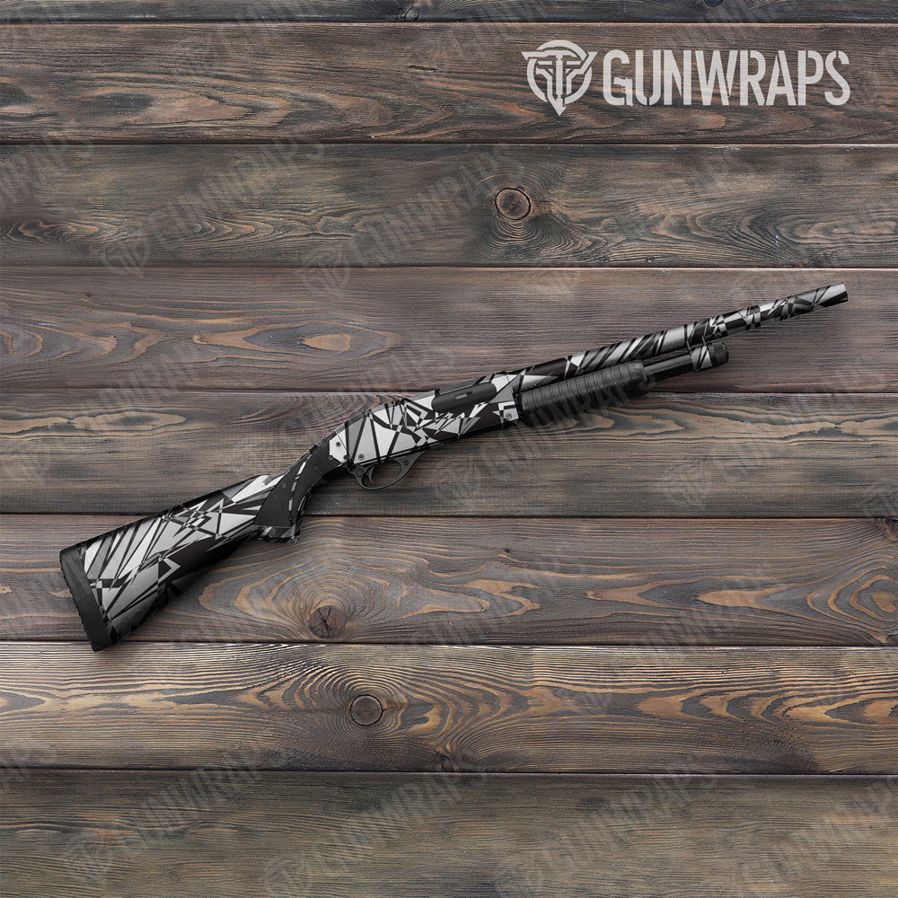 Sharp Urban Night Camo Shotgun Gun Skin Vinyl Wrap