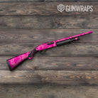 Shattered Elite Magenta Camo Shotgun Gun Skin Vinyl Wrap