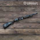 Shattered Navy Camo Shotgun Gun Skin Vinyl Wrap