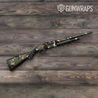 Shattered Woodland Camo Shotgun Gun Skin Vinyl Wrap