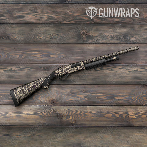 Tan Shotgun Gun Skin Vinyl Wraps