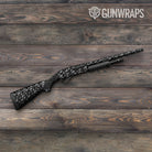 Bandana Black White Shotgun Gun Skin Vinyl Wrap