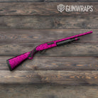 Bandana Magenta Black Shotgun Gun Skin Vinyl Wrap