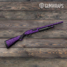 Bandana Purple Black Shotgun Gun Skin Vinyl Wrap