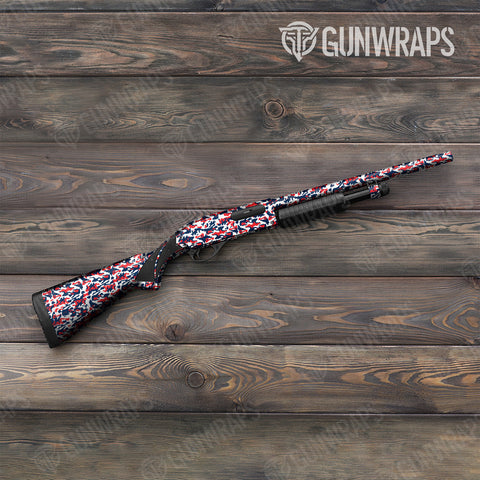 Classic Camo Shotgun Gun Skin Vinyl Wraps