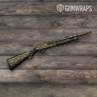 Classic Militant Yellow Camo Shotgun Gun Skin Vinyl Wrap