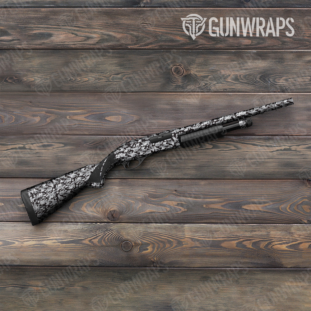 Classic Urban Night Camo Shotgun Gun Skin Vinyl Wrap